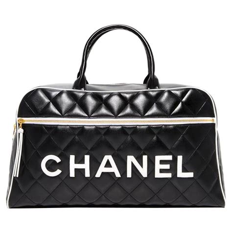 chanel weekender bag|chanel transparent tote bag.